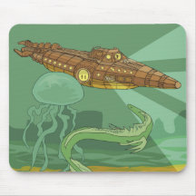 20000 lieues sous les mers - Jules Verne Tapis De Souris