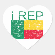 2000px-Flag_of_Benin.svg.png Autocollants En Cœur