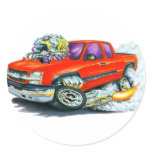 2003-06 Silverado Red Truck Sticker