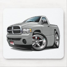 2003-08 Dodge Ram Silver Truck Mouse Pad