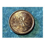 2003 Canadian Penny (Front) Postcard