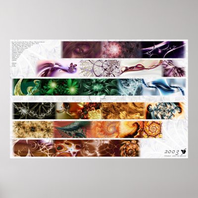 2003 fractalus Calendar Poster by fractalus