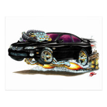 2004-06 GTO Black Car Postcard