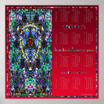 2005 kaleidoscope calendar posters