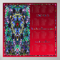 2005 kaleidoscope calendar posters