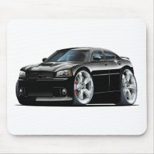 2006-10 Charger SRT8 Black Car Mousepads