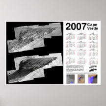2007 Cape Verde (Mars) Calendar Posters
