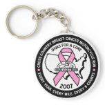 2007 Divas For A Cure Key Chain