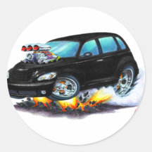2008-10 voiture de noir de croiseur de pinte autocollants
