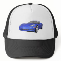 2008 Corvette: Sports Car: Blue Finish: