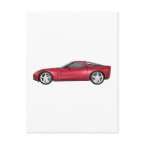 2008 Corvette: Sports Car: Candy Apple Finish:
