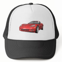 2008 Corvette: Sports Car: Red Finish: