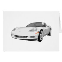 2008 Corvette: Sports Car: White Finish: