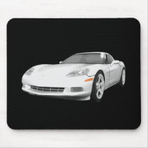 2008 Corvette: Sports Car: White Finish: