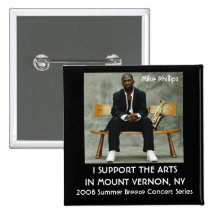 2008 Summer Breeze Concert Series Pinback Button