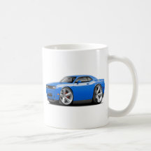 2009-11 Challenger RT B5 Blue-White Car Mug