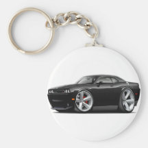 2009-11 Challenger RT Black Car Keychain