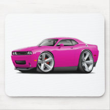2009-11 Challenger RT Fuschia Car Mouse Pad