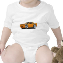 2009-11 Challenger RT Orange-Black Car Tees