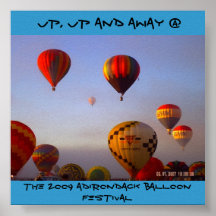 2009 Adirondack Balloon Festival Sept 24-27 (10... Poster