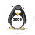 2009 Graduate Penguin Stickers
