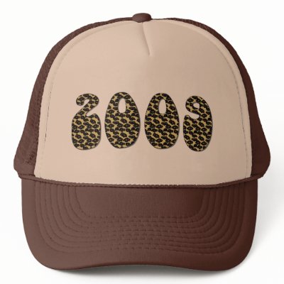 2009 Leopard Print Hat by theholidaysstore