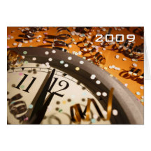 2009 Party Invites Greeting Card
