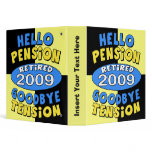 2009 Retirement Avery Binder