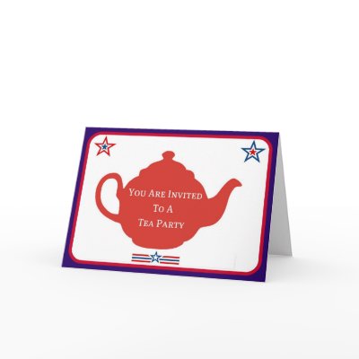 2009 Tea Party Invitation Cards by TeaPartyTime