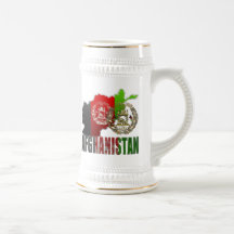 [200] Afghanistan: COA, Flag & Map Coffee Mugs