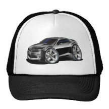 2010-11 Camaro Black Car Hats