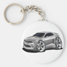 2010-11 Camaro Silver Car Keychains
