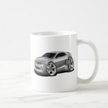 2010-11 Camaro Silver Car Mug