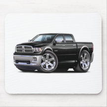 2010-12 Ram Dual Black Truck Mousepad