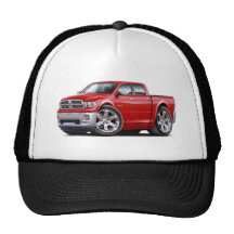 2010-12 Ram Dual Red Truck Hat