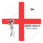 2010 Ashes victory Round Sticker