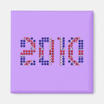 2010 British Union Jack flag New Years gifts Refrigerator Magnets
