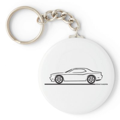 2010 Dodge Challenger Key Chain by frengi