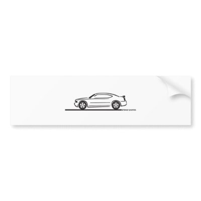 2010 Dodge Charger Bumper Stickers by frengi