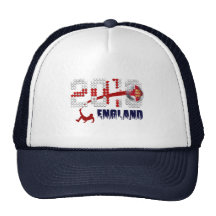 2010 England soccer logo for football fans Mesh Hat