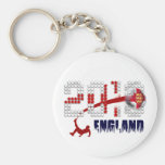 2010 England soccer logo for football fans Keychain