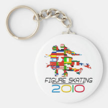 2010: Figure Skating Key Chain