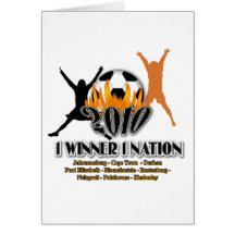 2010 Football host nation gifts & souvenirs Cards