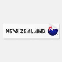 2010 Football New Zealand Bumper Sticker