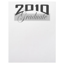 2010 Graduate Personalized Letterhead