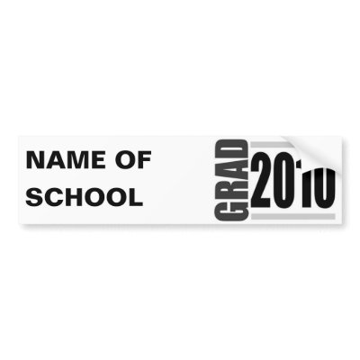 2010 Graduation Bumper Sticker by Graduation_2010
