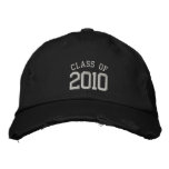 2010 graduation cap in black baseball cap