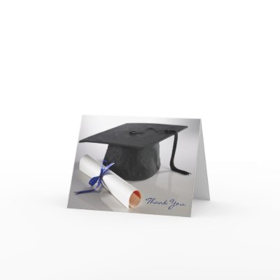 2010 Graduation Diploma Photo Thank-You Card by BeezKneez