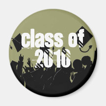 2010 Graduation Magnet-You Choose Background colou
