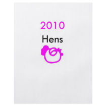 2010 hens personalized flyer
